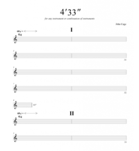 4'33" - © Attention Deficit Disorder Prosthetic Memory Program