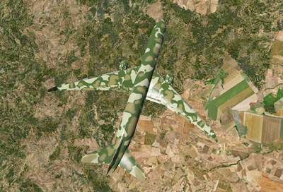Aircraft Camouflage - © Attention Deficit Disorder Prosthetic Memory Program