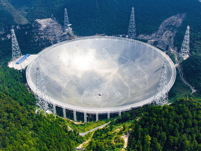 Five-Hundred-Meter Aperture Spherical Telescope - © Attention Deficit Disorder Prosthetic Memory Program