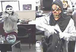 Armed Robbery Masks - © Attention Deficit Disorder Prosthetic Memory Program
