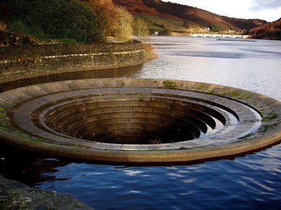 Bell-mouth spillway - © Attention Deficit Disorder Prosthetic Memory Program