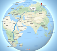 Cape Town To Magadan - © Attention Deficit Disorder Prosthetic Memory Program