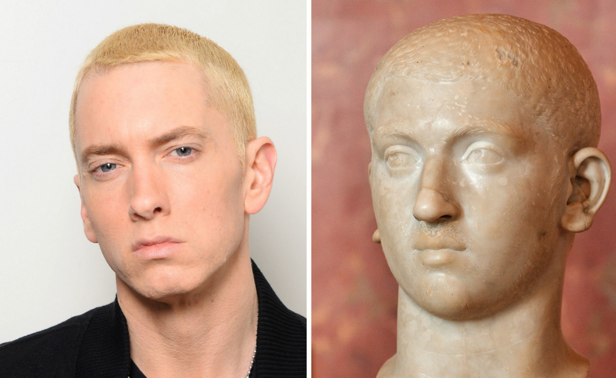 Celebrities looking like statues Attention Deficit Disorder