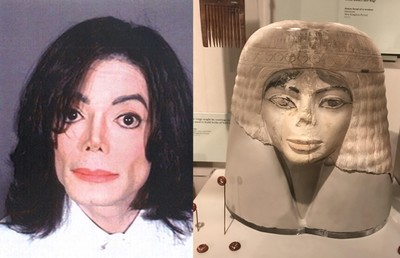 Celebrities looking like statues - © Attention Deficit Disorder Prosthetic Memory Program