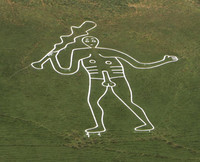Cerne Abbas Giant - © Attention Deficit Disorder Prosthetic Memory Program