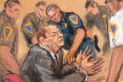 Courtroom Sketches - © Attention Deficit Disorder Prosthetic Memory Program