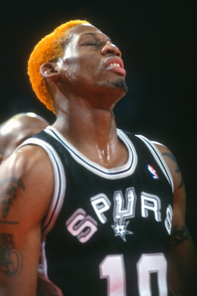 Dennis Rodman's Hairstyles - © Attention Deficit Disorder Prosthetic Memory Program
