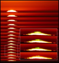 Green flash - © Attention Deficit Disorder Prosthetic Memory Program