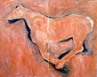 Horses by Susan Rothenberg - © Attention Deficit Disorder Prosthetic Memory Program