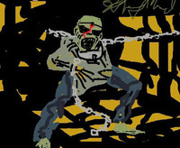 Microsoft Paint Fan Art - © Attention Deficit Disorder Prosthetic Memory Program