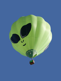Mimetic Hot Air Balloons - © Attention Deficit Disorder Prosthetic Memory Program