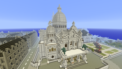 Minecraft Architecture - © Attention Deficit Disorder Prosthetic Memory Program