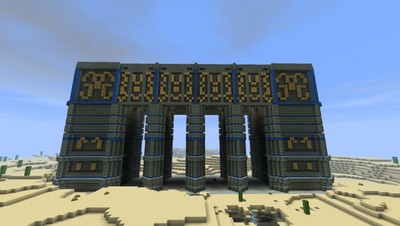 Minecraft Architecture - © Attention Deficit Disorder Prosthetic Memory Program