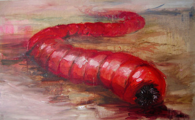 Mongolian Death Worm - © Attention Deficit Disorder Prosthetic Memory Program