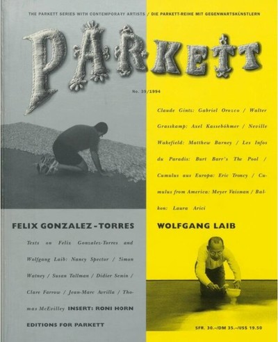 Parkett Magazine - © Attention Deficit Disorder Prosthetic Memory Program
