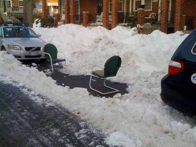 Parking Space Savers - © Attention Deficit Disorder Prosthetic Memory Program