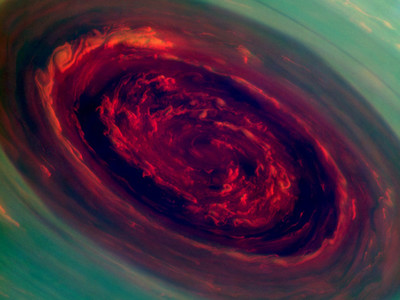 Saturn's Hexagone - © Attention Deficit Disorder Prosthetic Memory Program