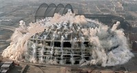 Seattle Kingdome Demolition - © Attention Deficit Disorder Prosthetic Memory Program