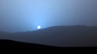 Sunset on Mars - © Attention Deficit Disorder Prosthetic Memory Program