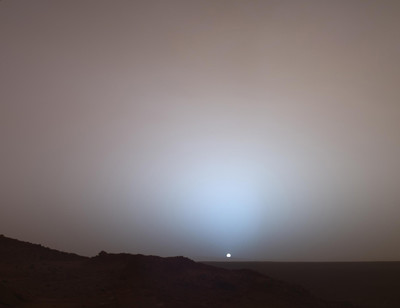 Sunset on Mars - © Attention Deficit Disorder Prosthetic Memory Program