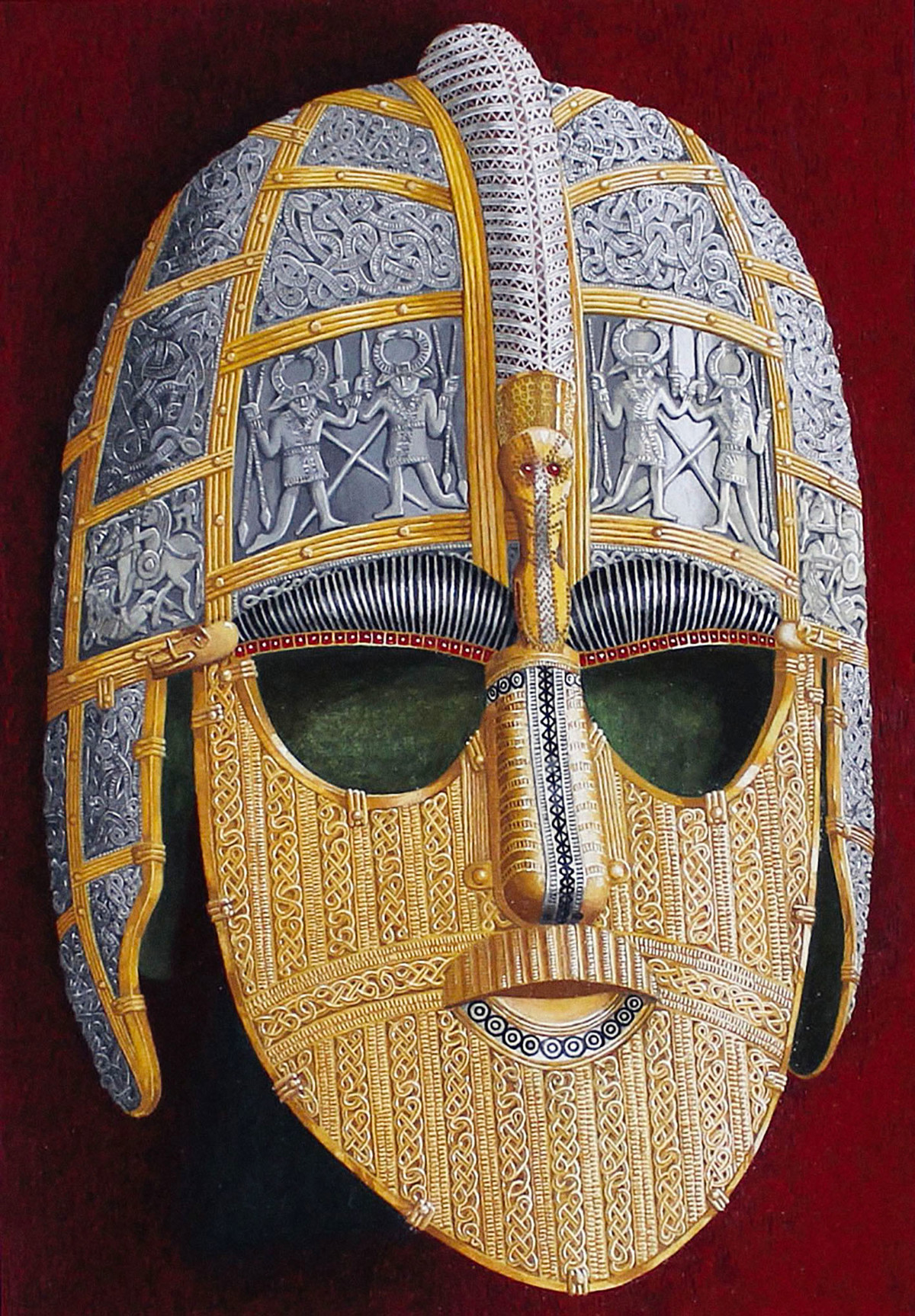 Sutton Hoo helmet | Attention Deficit Disorder Prosthetic Memory Program