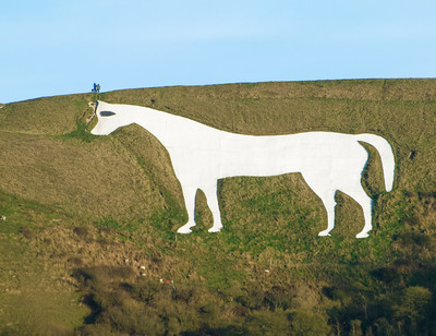 Westbury White Horse - © Attention Deficit Disorder Prosthetic Memory Program