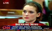 Winona Ryder Shoplifting - © Attention Deficit Disorder Prosthetic Memory Program